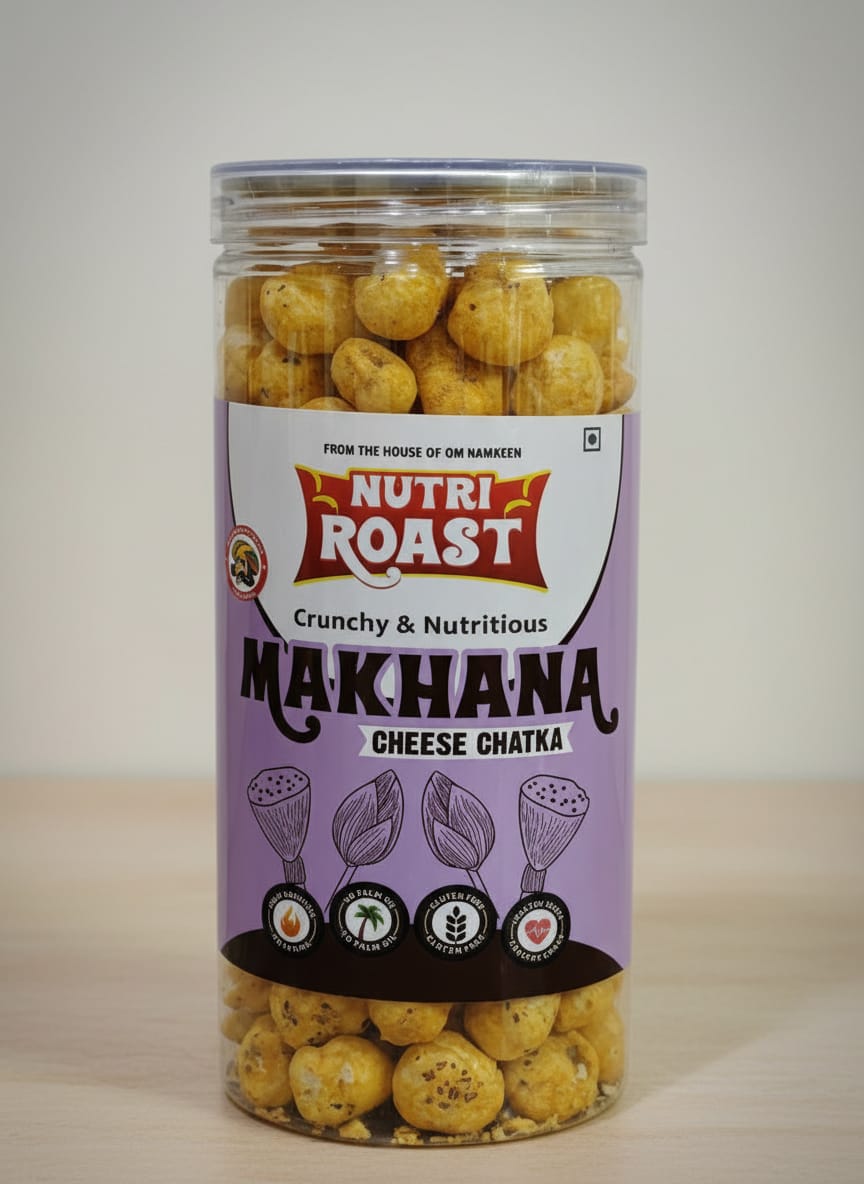Nutri Roast Makhana Cheese Chatka