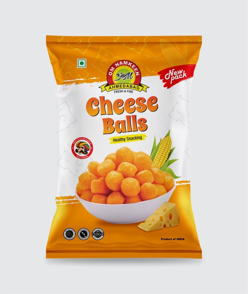 Om Namkeen Cheese Balls